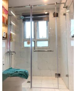 cabin tắm kính mở quay