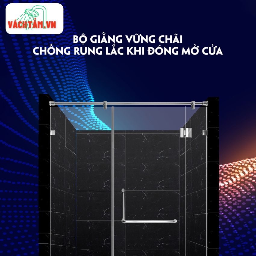 Tránh 5+ Sai Lầm Khi Dùng Vách Ngăn Nhà Tắm Bằng Kính Phòng tắm kính mở quay