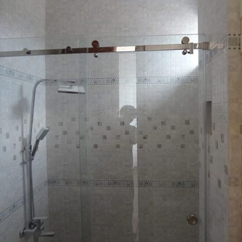 Hệ ray inox trượt cabin tắm