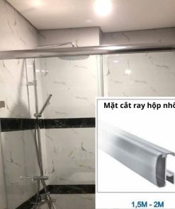 Cấu tạo ray cabin tắm kính mở trượt