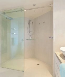 vách kính tắm trượt