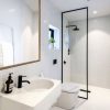 Vách kính nhà tắm không cửa