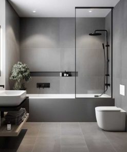 vách ngăn nhà tắm không cửa