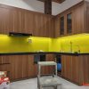 Kính ốp bếp Hải Long màu vàng chanh